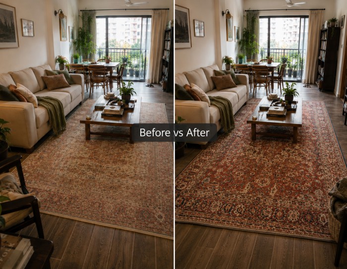 when to replace the rug